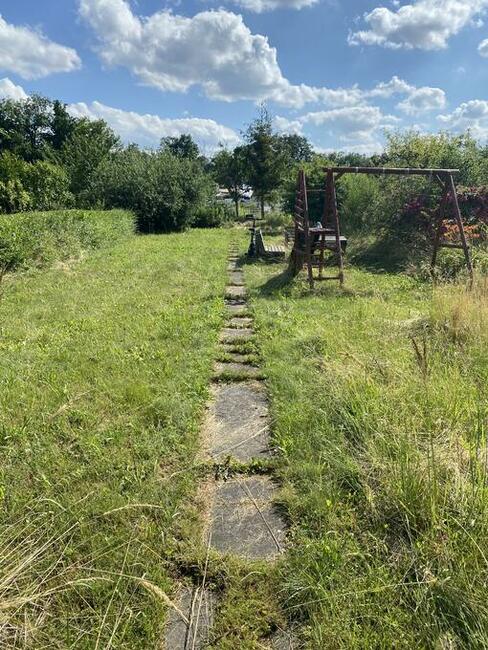 Działka w Centrum ROD Obrońca z placem zabaw