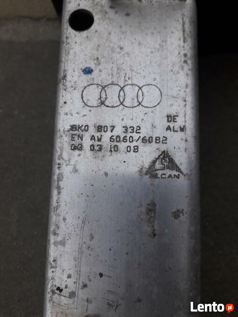 Wzmocnienie tylnego zderzaka, belka Audi a4 B8 avant 2008r