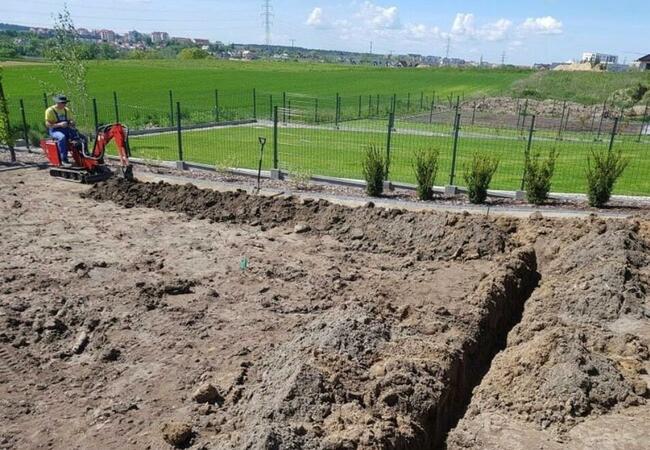 Nowa Minikoparka Koparka Heuschrecke Mikro koparka