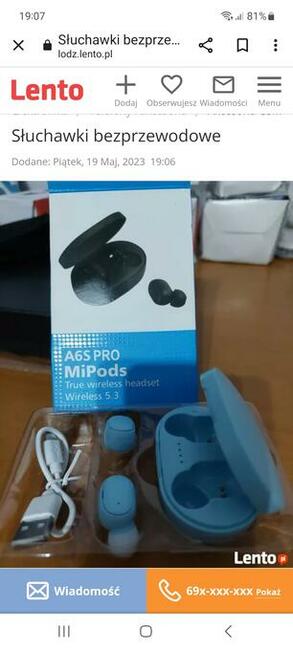 Słuchawki bezprzewodowe