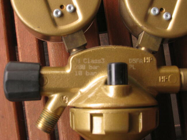 Reduktor ciśnienia butli BaseControl argon / CO₂ 200 bar z z