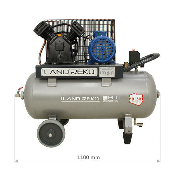 KOMPRESOR POWIETRZA 100l 400V LAND REKO 490L/MIN