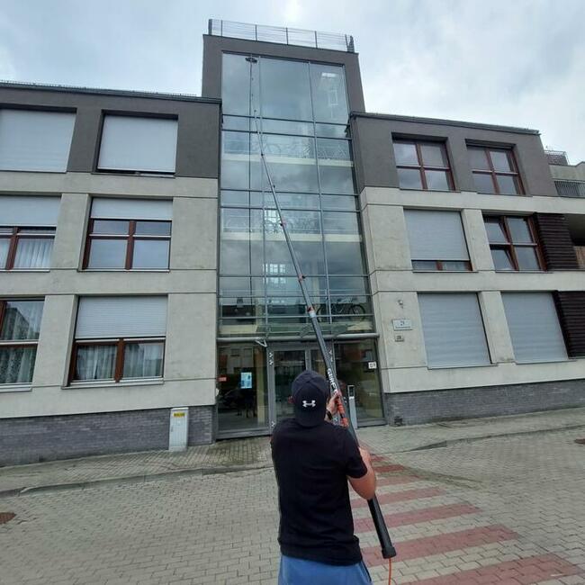 Mycie okien i elewacji