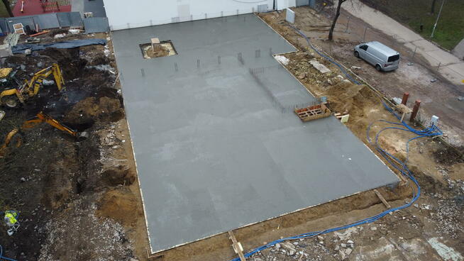 Ciepła Płyta Fundamentowa, Budowa domów szkieletowych.