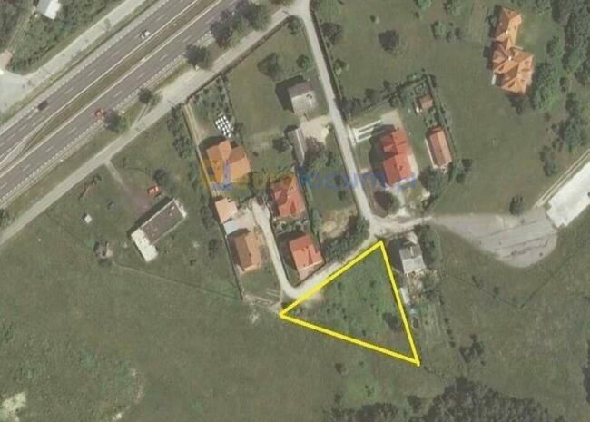 Działka budowlana 1191 m2 w ZAGRODACH, gmina Sitkówka-Nowiny