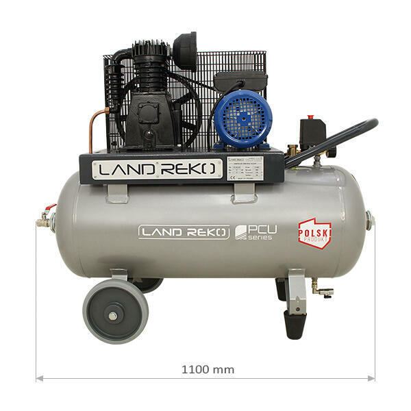 Kompresor powietrza Land Reko PCU 100l 490l/min 230V
