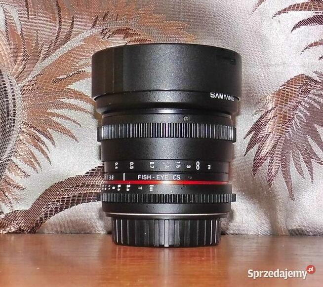 Obiektyw szerokokątny Samyang 8 3,5 FishEye CS Canon(2)
