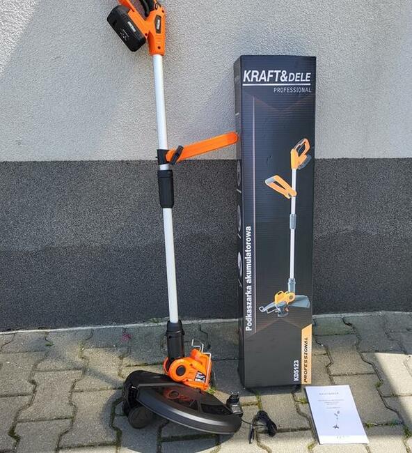 Podkaszarki kosy akumulatorowe 2.6kg 18v 1500mah kraft&dele