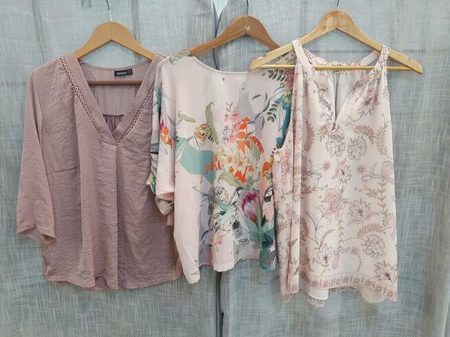 Odzież używana- pakiet bluzka/koszula damska