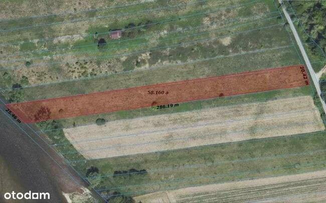 Działka nad Sanem -Sanok-Trepcza