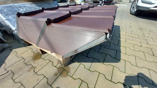 Blachy na dachy! brązowe!!! Blachodachówka modułowa Blachtex