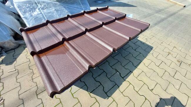 Blachy na dachy! brązowe!!! Blachodachówka modułowa Blachtex