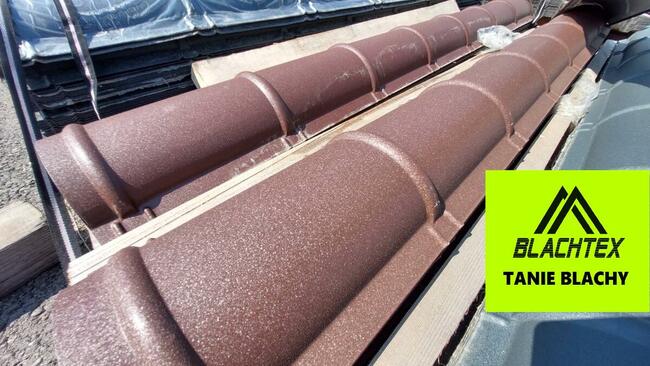 Blachy na dachy! brązowe!!! Blachodachówka modułowa Blachtex