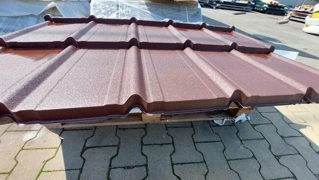 Blachy na dachy! brązowe!!! Blachodachówka modułowa Blachtex