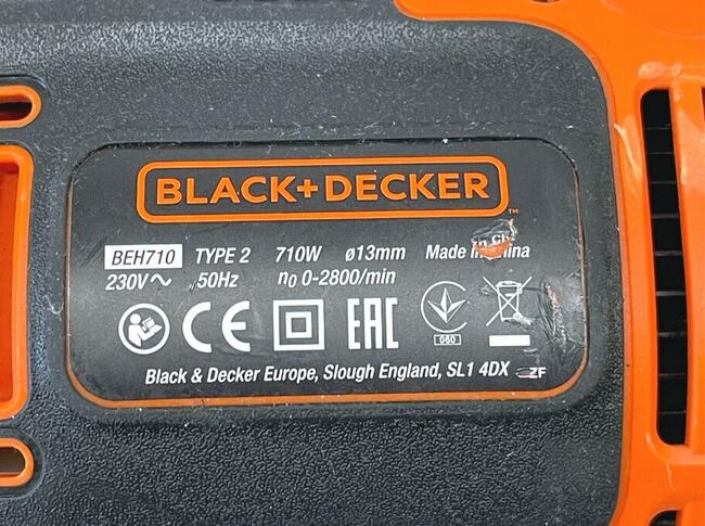 Wiertarka udarowa Black&Decker BEH710 710W
