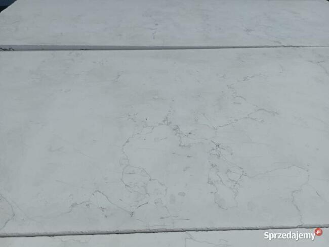 Płytki marmurowe BIANCONE pasy 2 cm szczotka