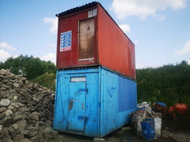 Sprzedam używane kontenery socjalne budowlane.