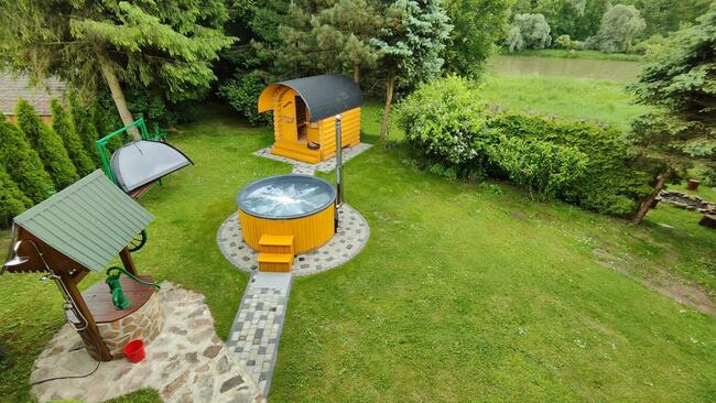 Domek w Bieszczadach nad rzeką! Darmowa Sauna i Jacuzzi!