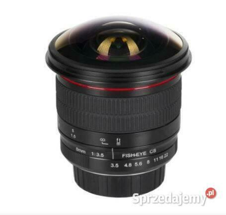 Obiektyw szerokokątny fisheye CS MeiKe 8 mm 3.5 Sony E