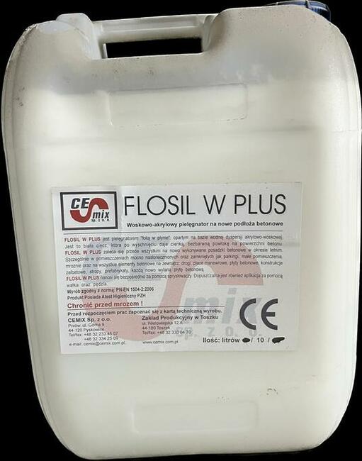 Posypki utwardzające do betonu, impregnaty, siatki itd.