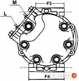 Kompresor , Sprężarka klimatyzacji AZ44541 , 4371005060