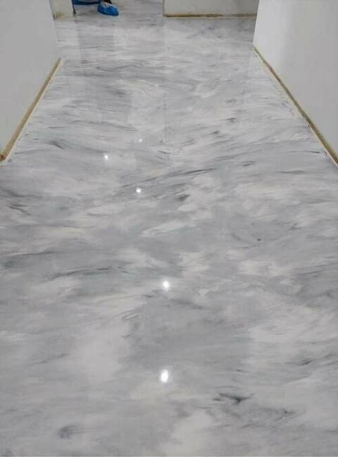 Posypki utwardzające do betonu, impregnaty, siatki itd.