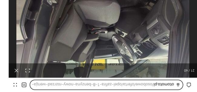 Opel zafira 1.7 CDTI 125 KM 7 osobowy