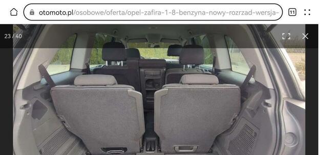 Opel zafira 1.7 CDTI 125 KM 7 osobowy