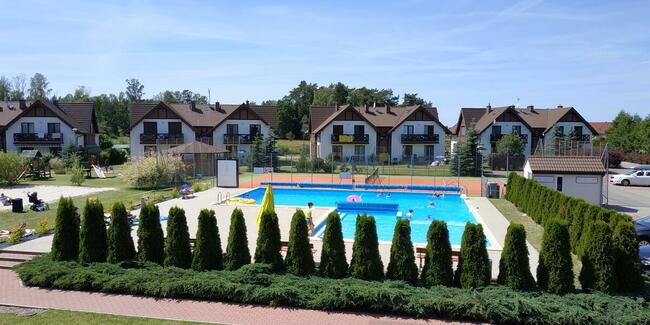 Apartament Lazurowy Łeba nad morzem z basenem