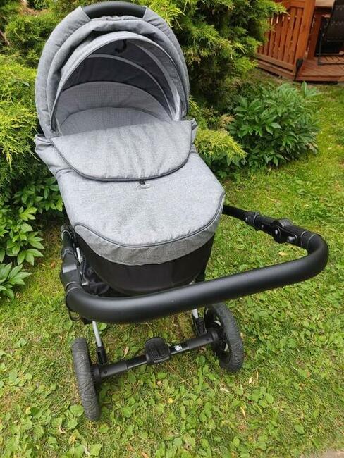 Wózek głęboki, spacerowy Camarelo Sevilla 4w1 BAZA ISOFIX