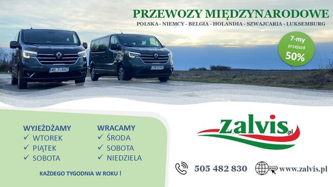 ***ZALVIS*** - BUSY KATOWICE-NIEMCY-HOLANDIA-BELGIA