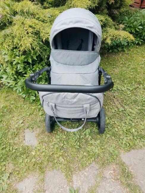 Wózek głęboki, spacerowy Camarelo Sevilla 4w1 BAZA ISOFIX