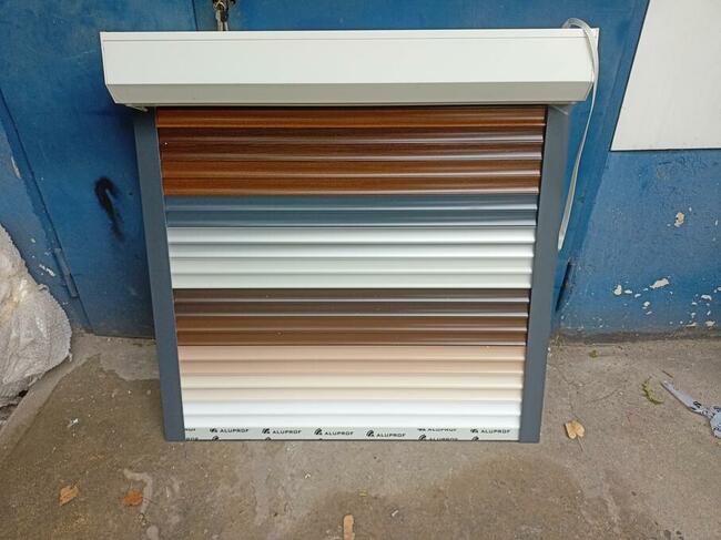 Roleta Zewnętrzna Miks kolor 100*100 cm Okna Rolety Serwis