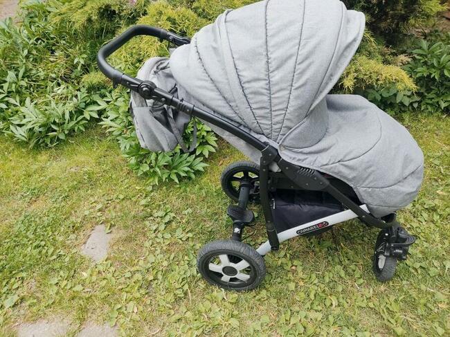 Wózek głęboki, spacerowy Camarelo Sevilla 4w1 BAZA ISOFIX