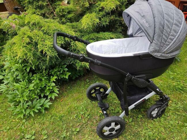 Wózek głęboki, spacerowy Camarelo Sevilla 4w1 BAZA ISOFIX
