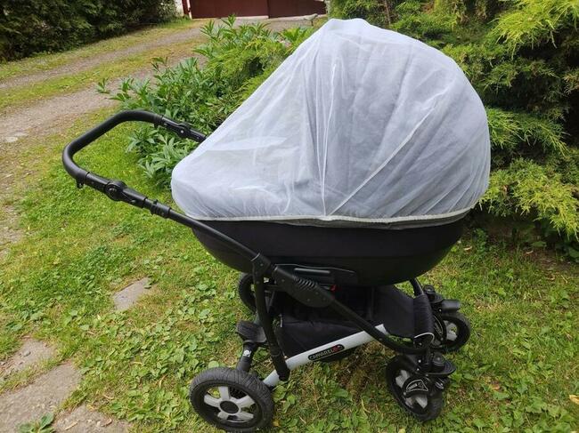 Wózek głęboki, spacerowy Camarelo Sevilla 4w1 BAZA ISOFIX