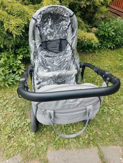 Wózek głęboki, spacerowy Camarelo Sevilla 4w1 BAZA ISOFIX