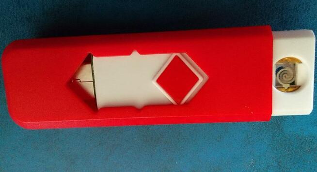 Zapalniczka z USB Fire Up akumulatorowa bezpłomieniowa 6 szt