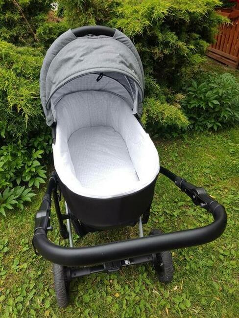 Wózek głęboki, spacerowy Camarelo Sevilla 4w1 BAZA ISOFIX