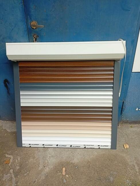 Roleta Zewnętrzna Miks kolor 100*100 cm Okna Rolety Serwis