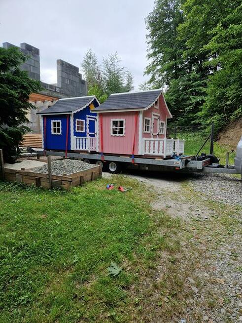 Domki zabawowe dla dzieci do ogrodu.