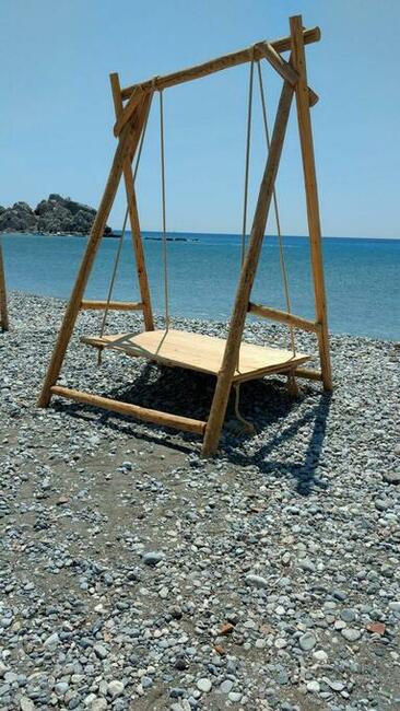 Leżanka huśtawka nie tylko plaża