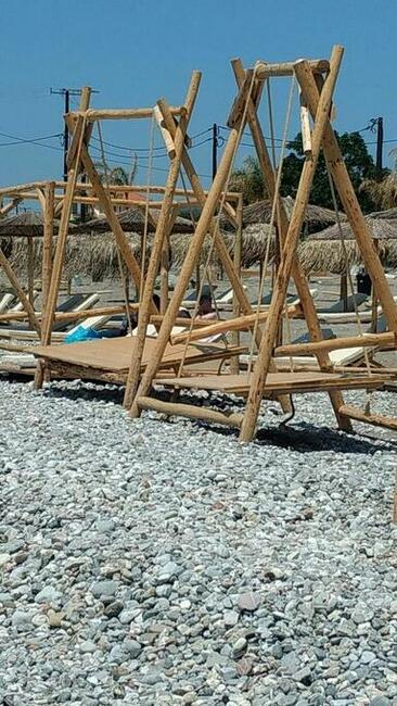 Leżanka huśtawka nie tylko plaża