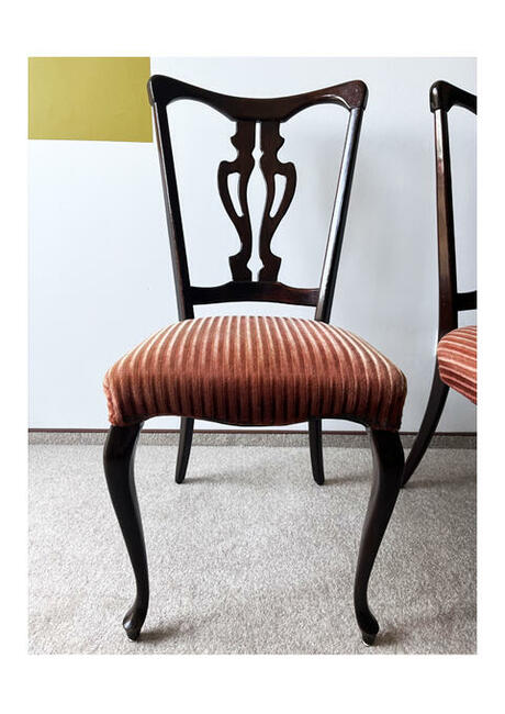 Krzesła Art Deco drewniane 4 szt.