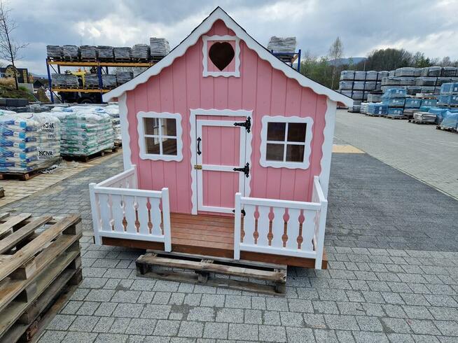 Domki zabawowe dla dzieci do ogrodu.