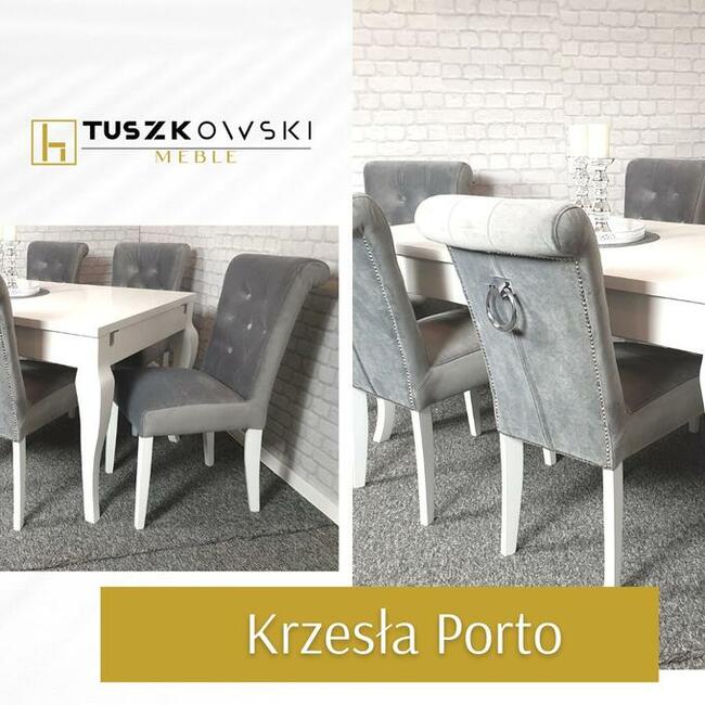 Krzesła tapicerowane od producenta z dostawą do domu