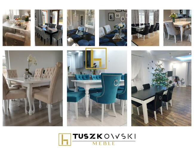 Krzesła tapicerowane od producenta z dostawą do domu