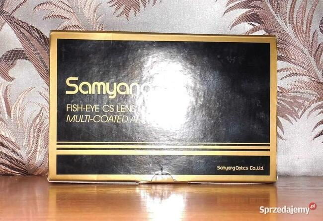 Obiektyw szerokokątny Samyang AE 8 3,5 FishEye CS Nikon F