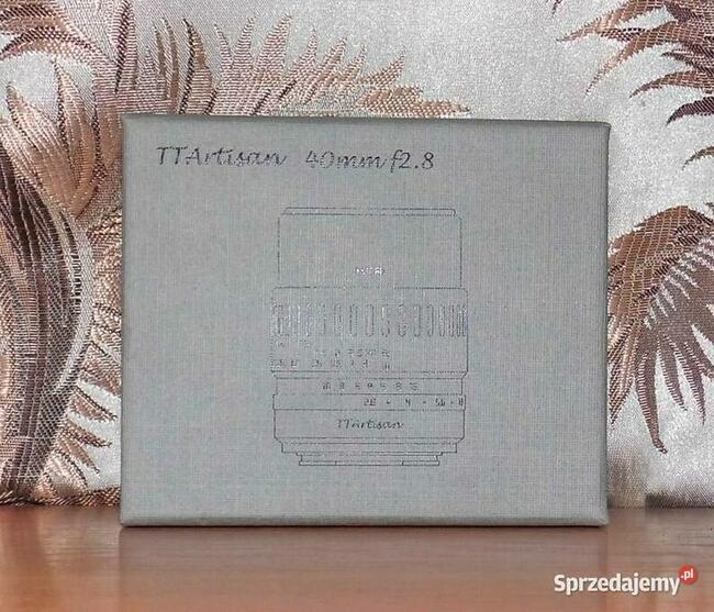Obiektyw TTArtisan 40mm 2.8 macro micro 4/3