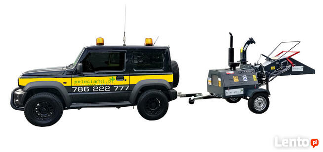 Rębak Spalinowy gotowy pomysł na biznes 50 km na przyczepie